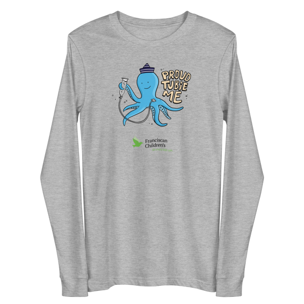 Franciscan Children's - Proud Tubie Me - Adult Long Sleeve T-Shirt