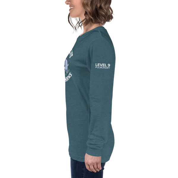 Z - Level 9 Pulmonary - Trach It To The Limit - Adult Long Sleeve T-Shirt