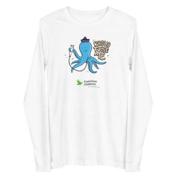 Franciscan Children's - Proud Tubie Me - Adult Long Sleeve T-Shirt