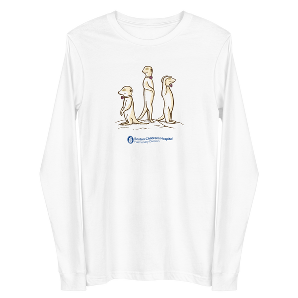 Z - Boston Children's Pulmonary Division - Passy Meerkats - Adult Long Sleeve T-Shirt