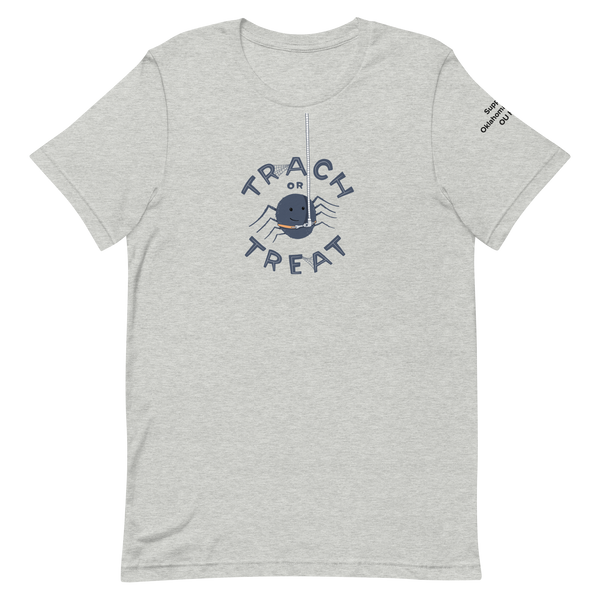 Z - Oklahoma Children's Hospital - Trach or Treat Spider - Adult T-Shirt