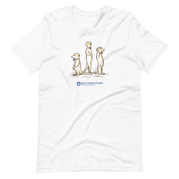 Z - Boston Children's Pulmonary Division - Passy Meerkats - Adult T-Shirt