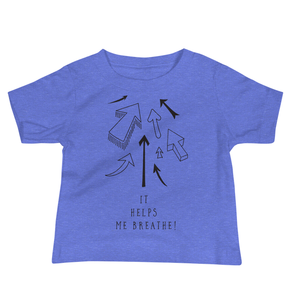 It helps me breathe – infant T-shirt