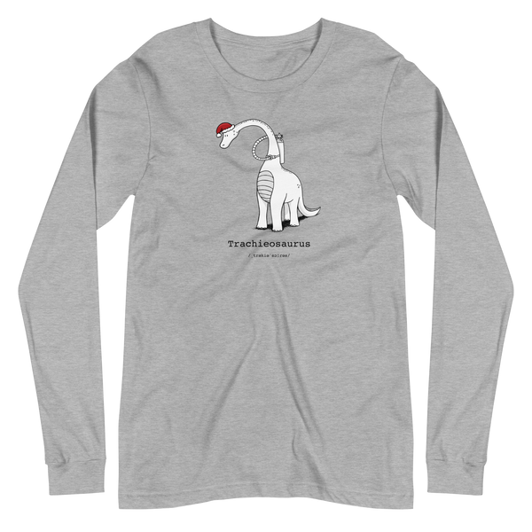 Christmas Trachieosaurus - Adult Long Sleeve