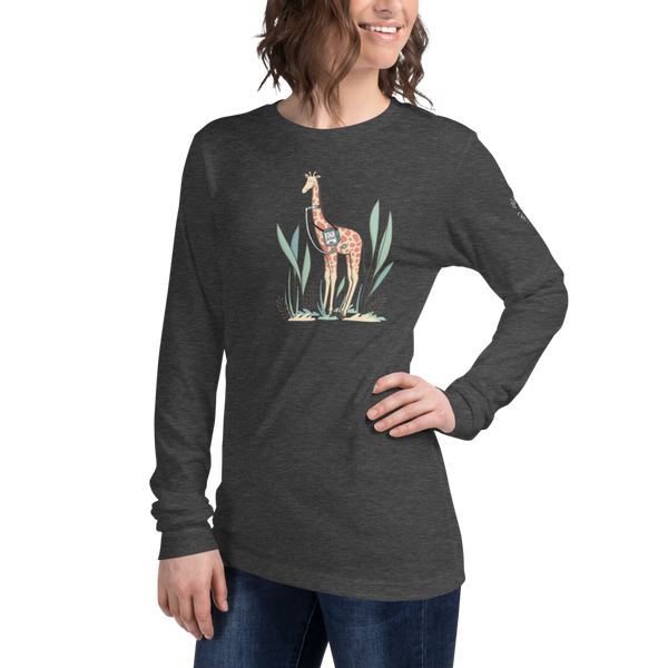 Z - UW Health - Junie The Giraffe - Adult Long Sleeve Shirt