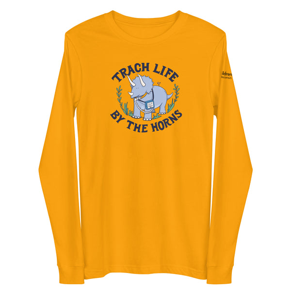 Z - Children's Wisconsin - Trach Life By The Horns - Adult Long Sleeve