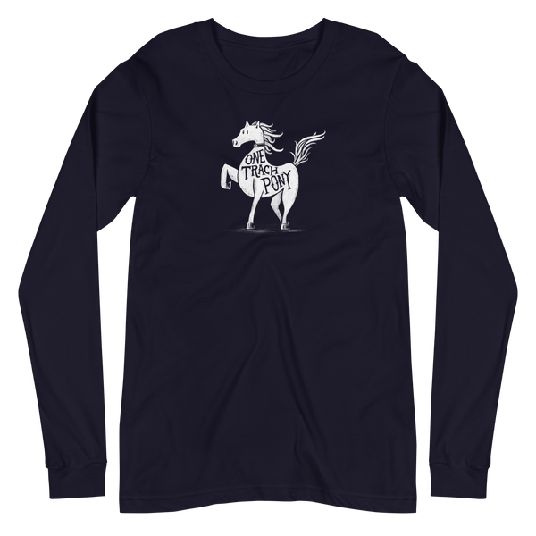 Z - Centennial State - One Trach Pony - Adult Long Sleeve Shirt