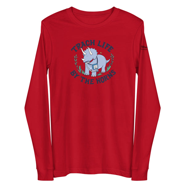 Z - Children's Wisconsin - Trach Life By The Horns - Adult Long Sleeve