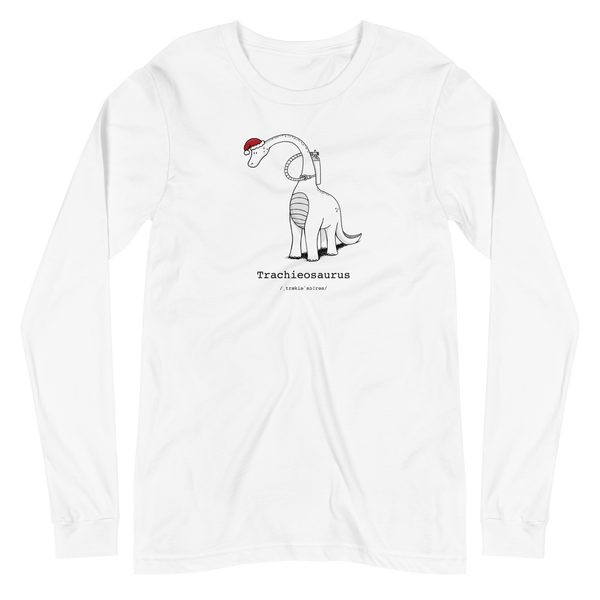 Christmas Trachieosaurus - Adult Long Sleeve