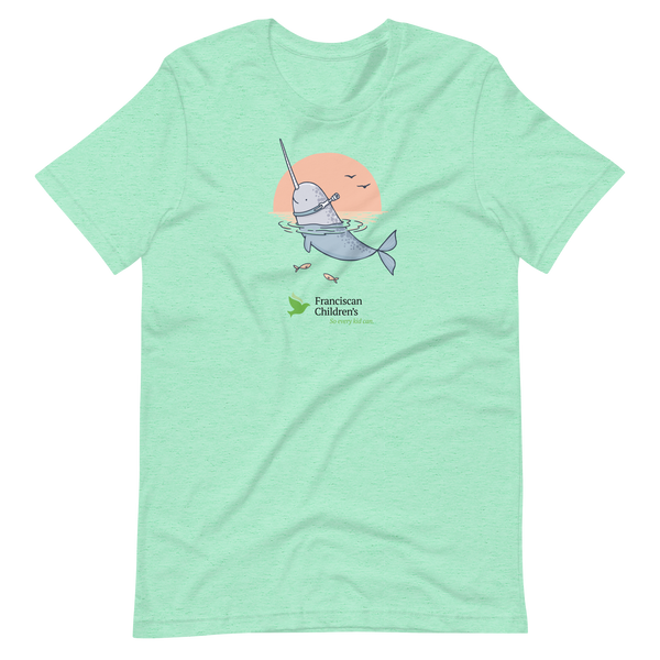 Franciscan Children's Unique Narhwal - Adult T-Shirt