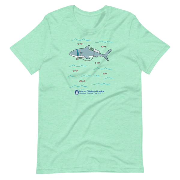 Z - Boston Children's NICU - Shark Tank - Adult T-Shirt