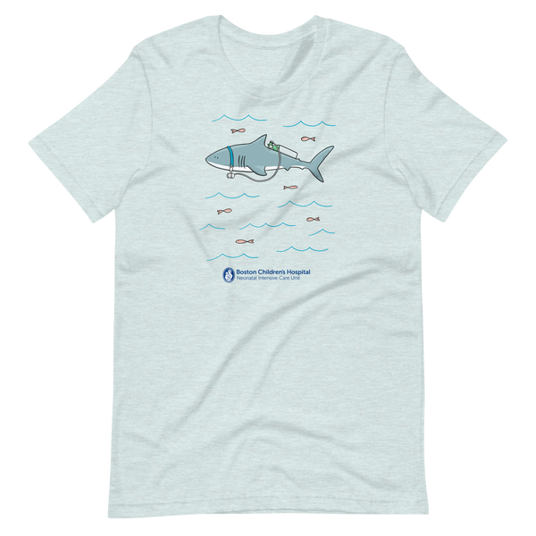 Z - Boston Children's NICU - Shark Tank - Adult T-Shirt