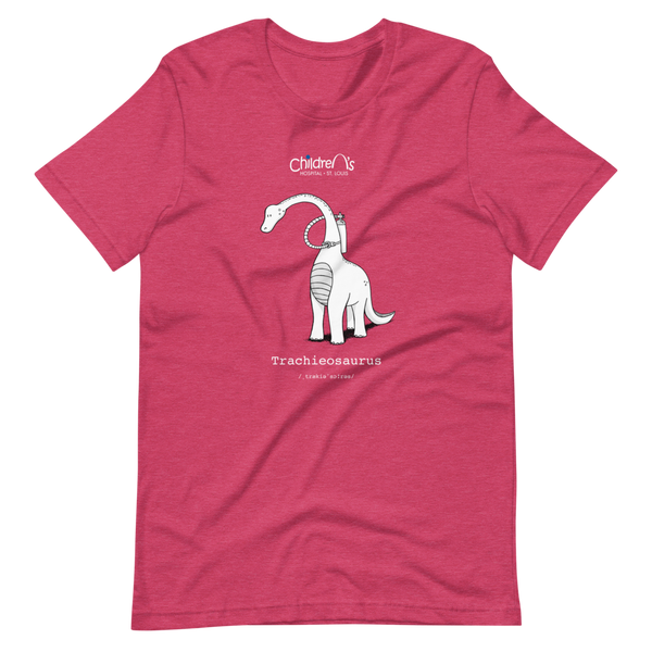 Z - St. Louis Children's Hospital - Trachieosaurus - Adult T-Shirt