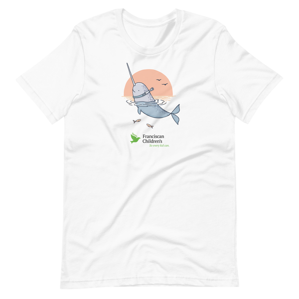 Franciscan Children's Unique Narhwal - Adult T-Shirt